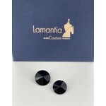 Lamantia Couture Nederland Swarovski button crystal jet big single 16mm