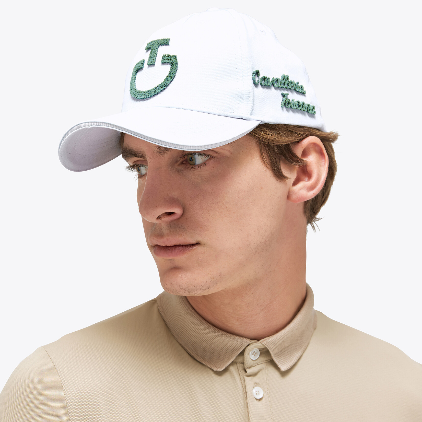 Cavalleria toscana tufted stich baseball cap - Equestrian Style Exclusive  Equestrian Brands