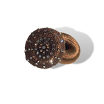 Lamantia Couture Nederland Swarovski haarnet brown 2