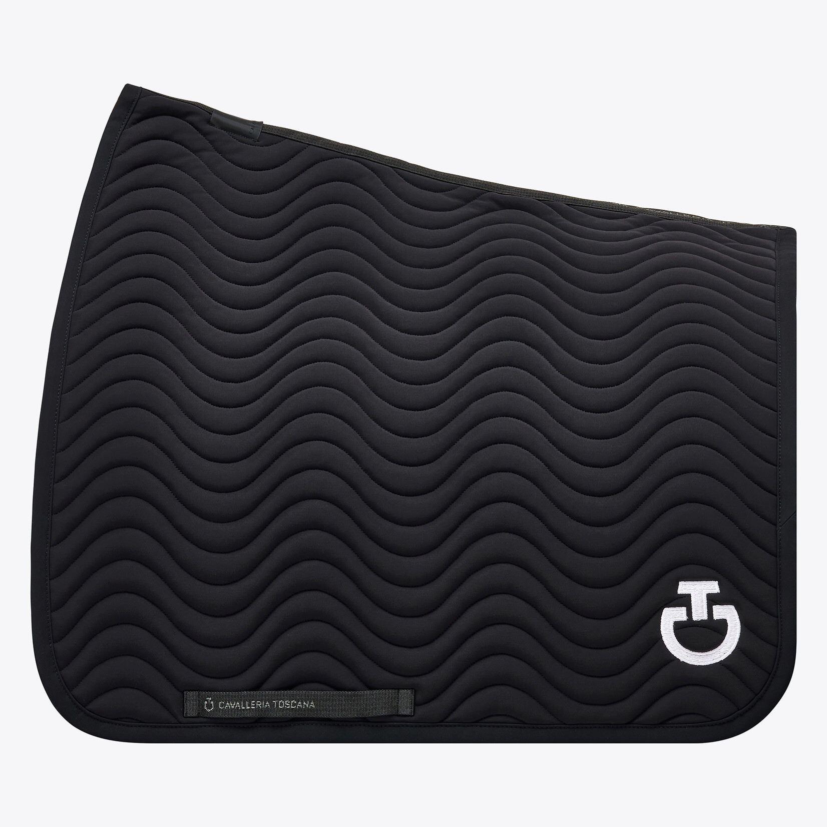 Cavalleria Toscana Cavalleria toscana wave dressage saddle pad black