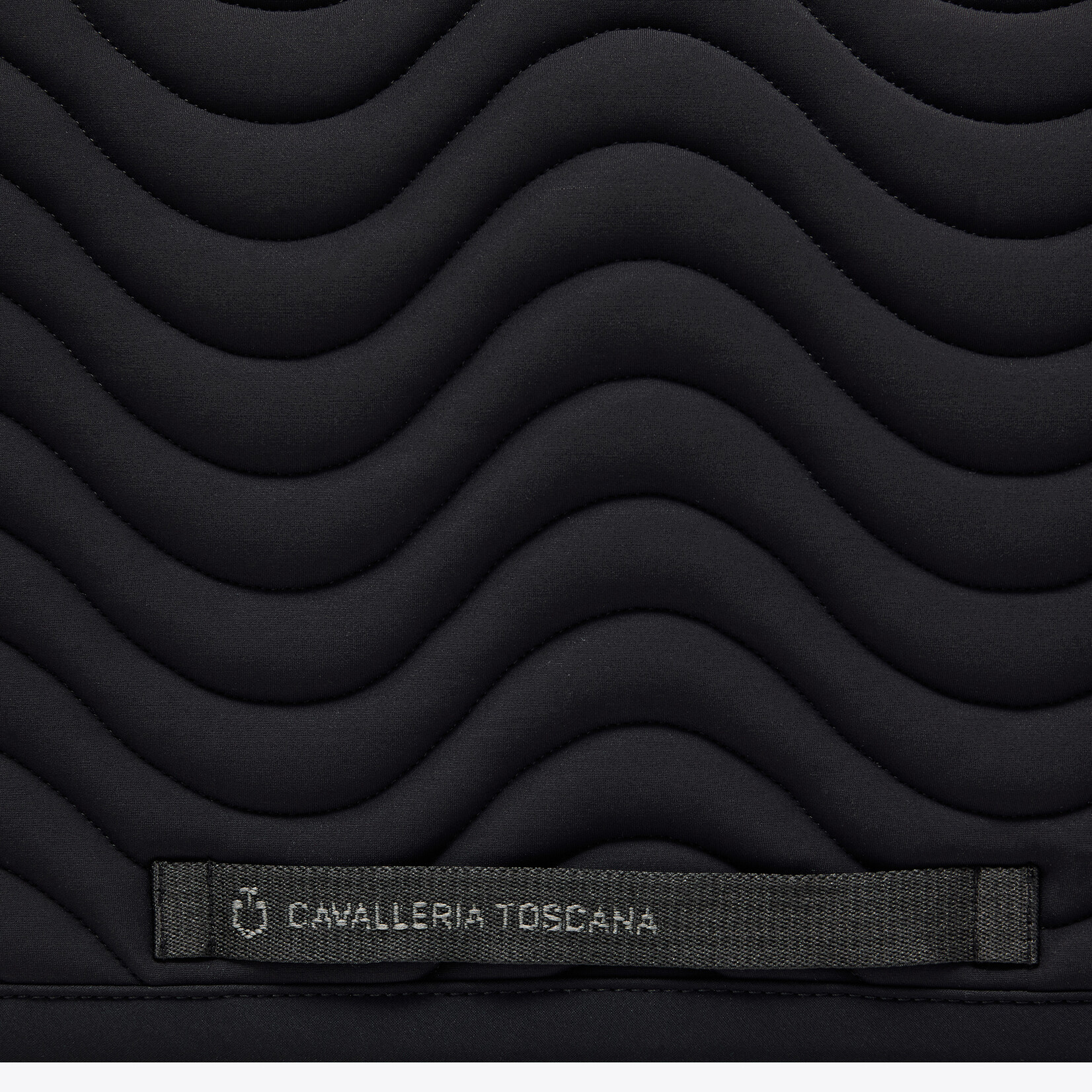 Cavalleria Toscana Cavalleria toscana wave dressage saddle pad black