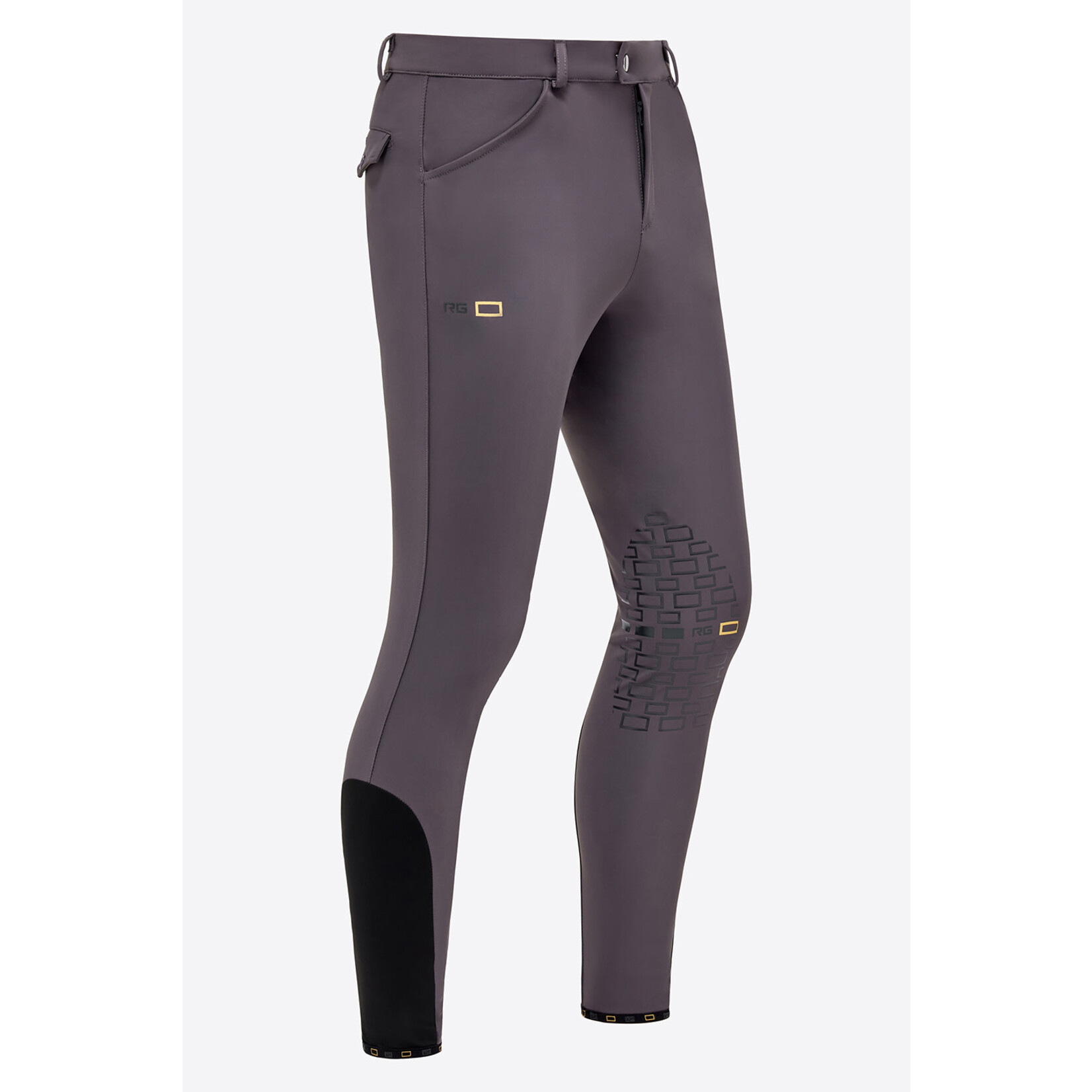 RG RG knee grip mens breeches grey