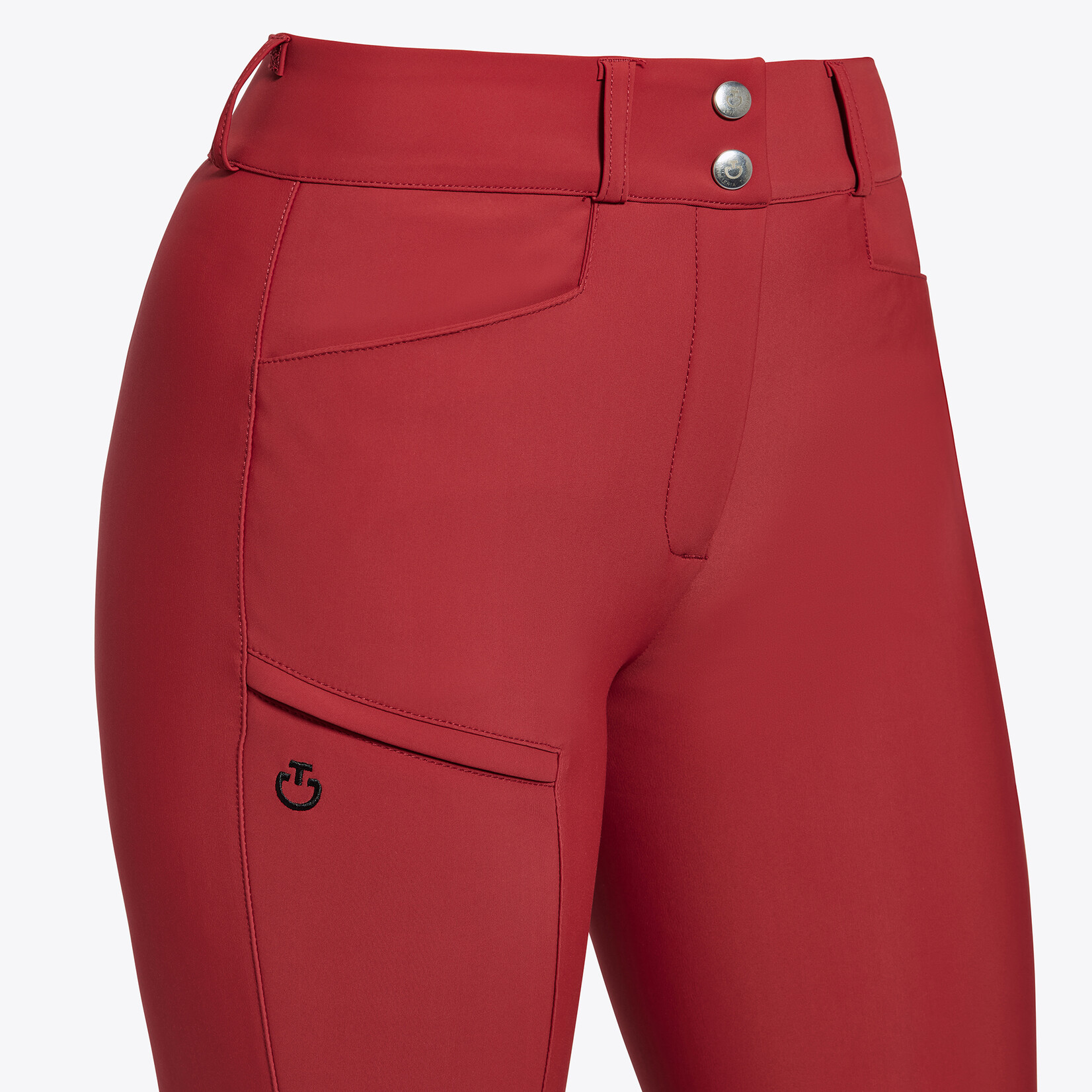 Cavalleria Toscana Cavalleria toscana academy knee grip breeches red