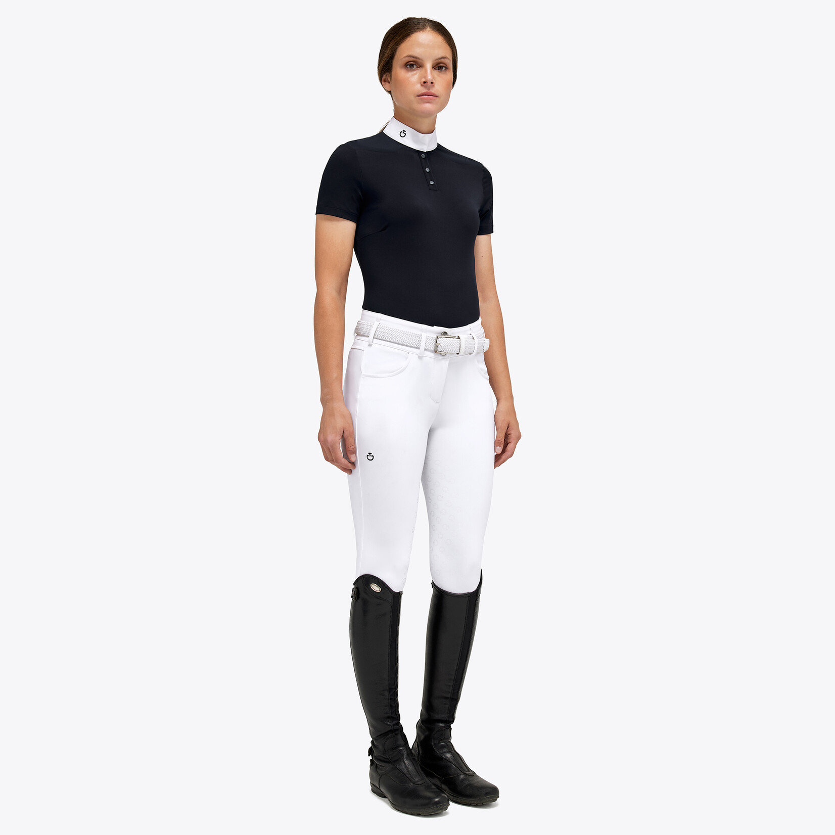 Cavalleria Toscana Cavalleria toscana tech pique competitionpolo dark blue