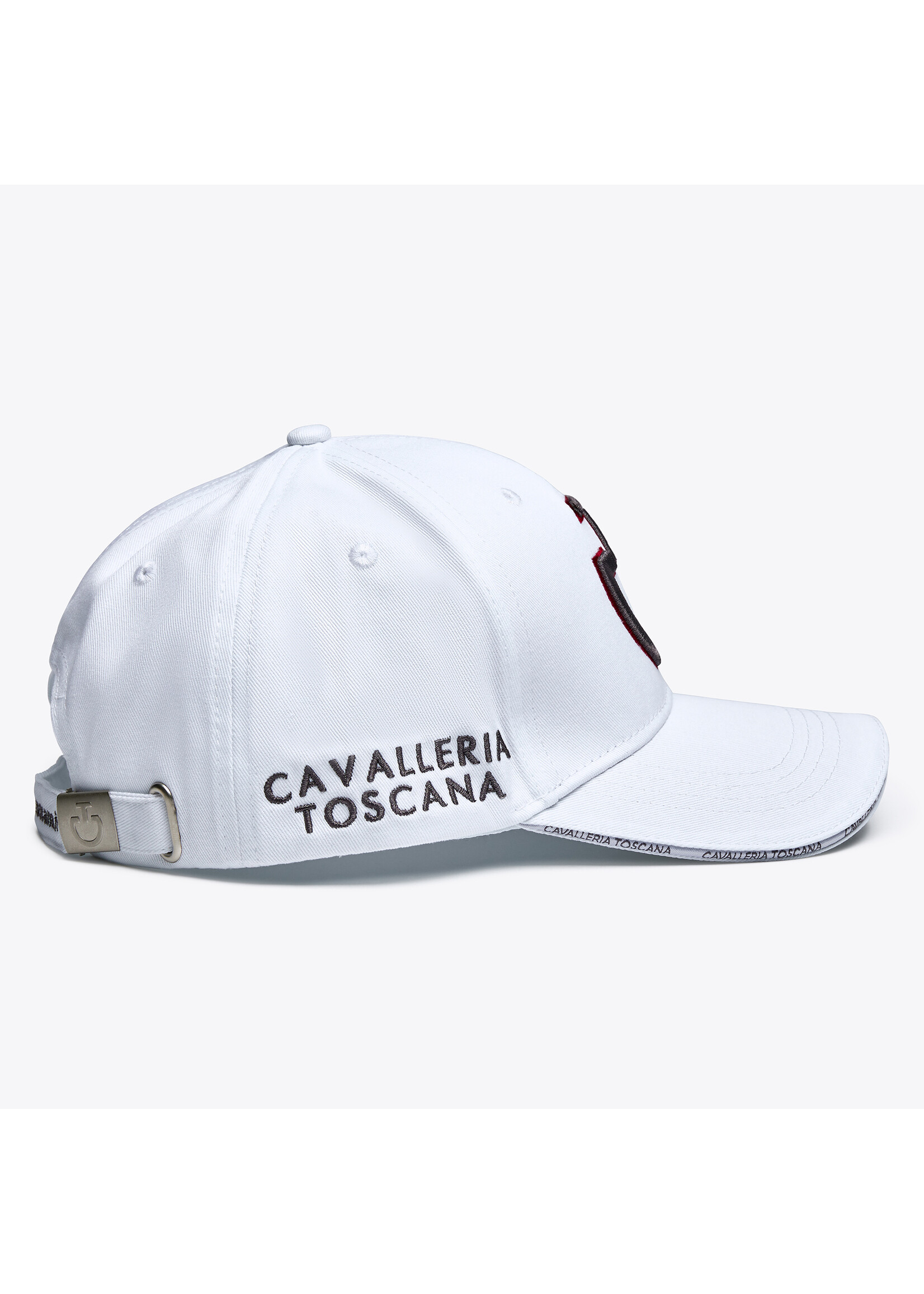 Cavalleria toscana embroidered baseball cap white - Equestrian Style ...