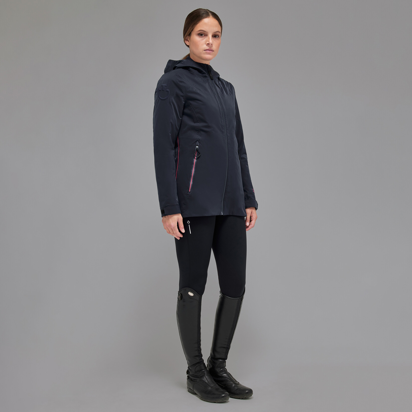 Cavalleria Toscana Cavalleria toscana revo 3-way waterproof jacket blue