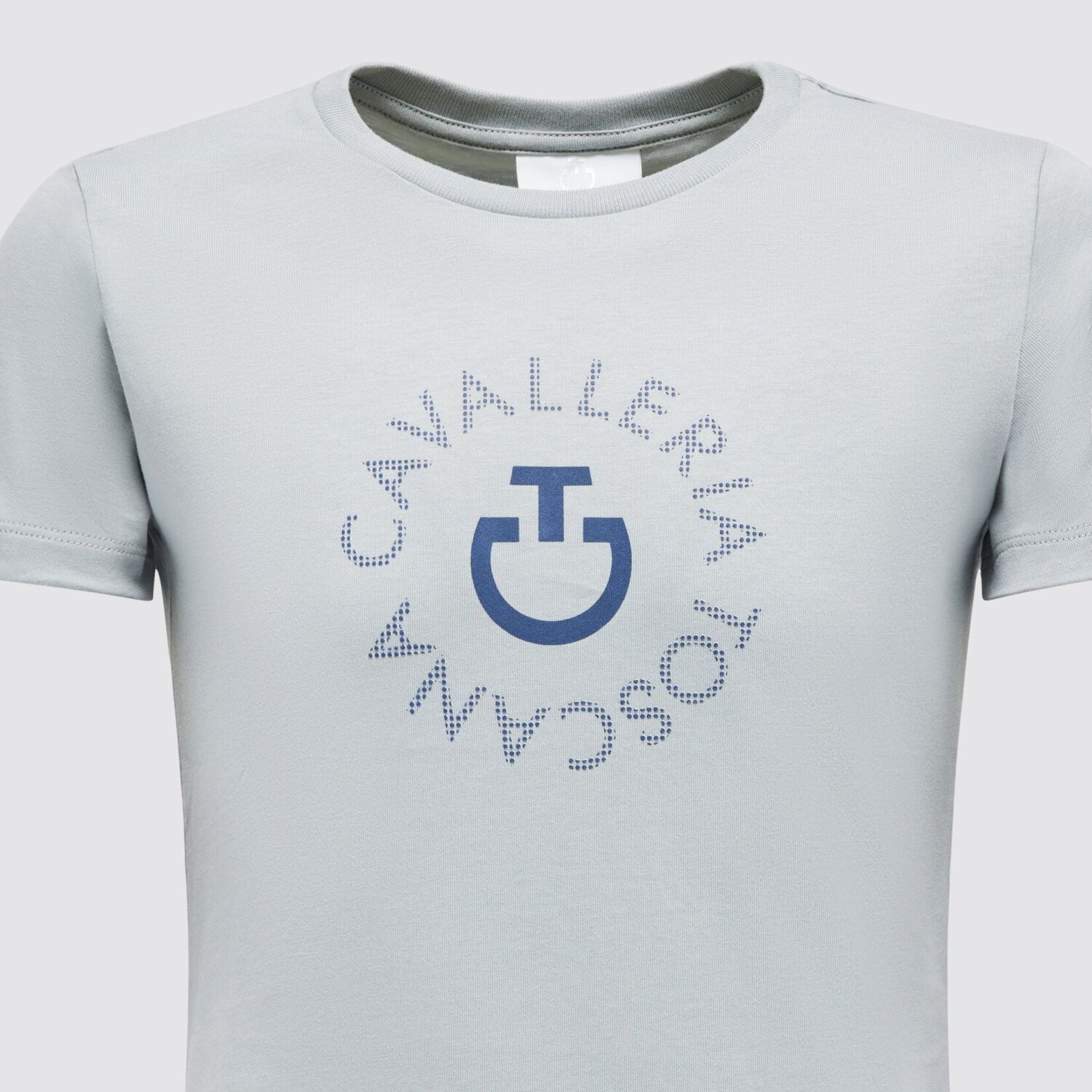 Cavalleria Toscana Cavalleria toscana orbit print cotton t-shirt grey