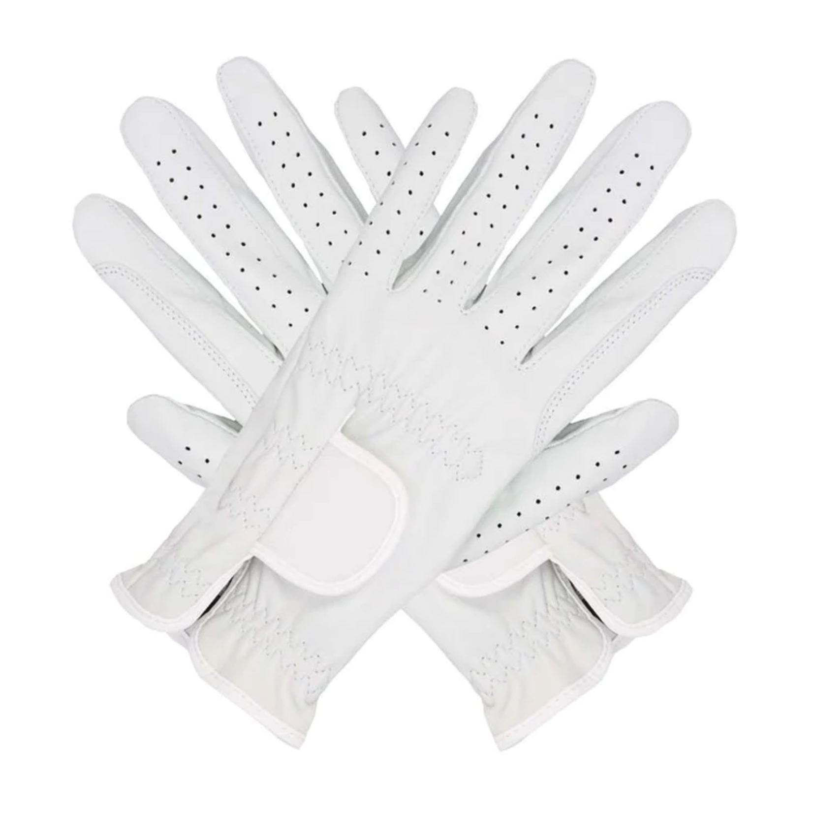 Eigen merk Hauke smidt gloves white leather