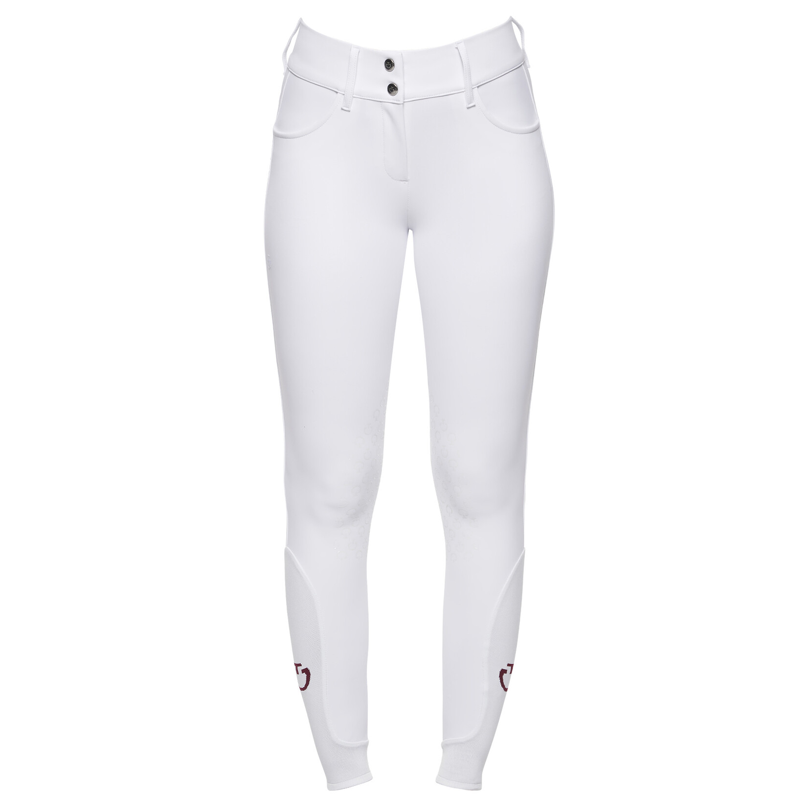 Cavalleria Toscana american breeches knee grip rijbroek wit