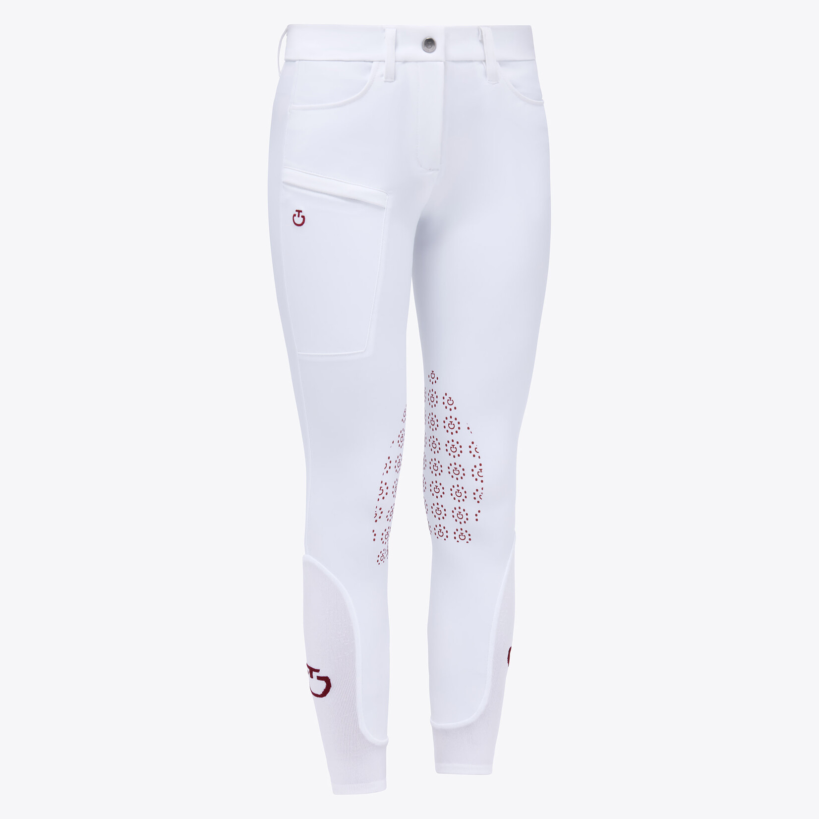 Cavalleria Toscana Cavalleria Toscana holiday color grip breeches white