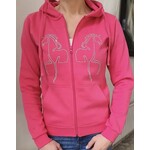 NoConcept NoConcept zipper hoodie pink