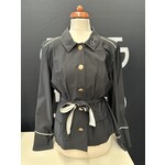 Equestrian-style Equestrian Style blouse/blazer black