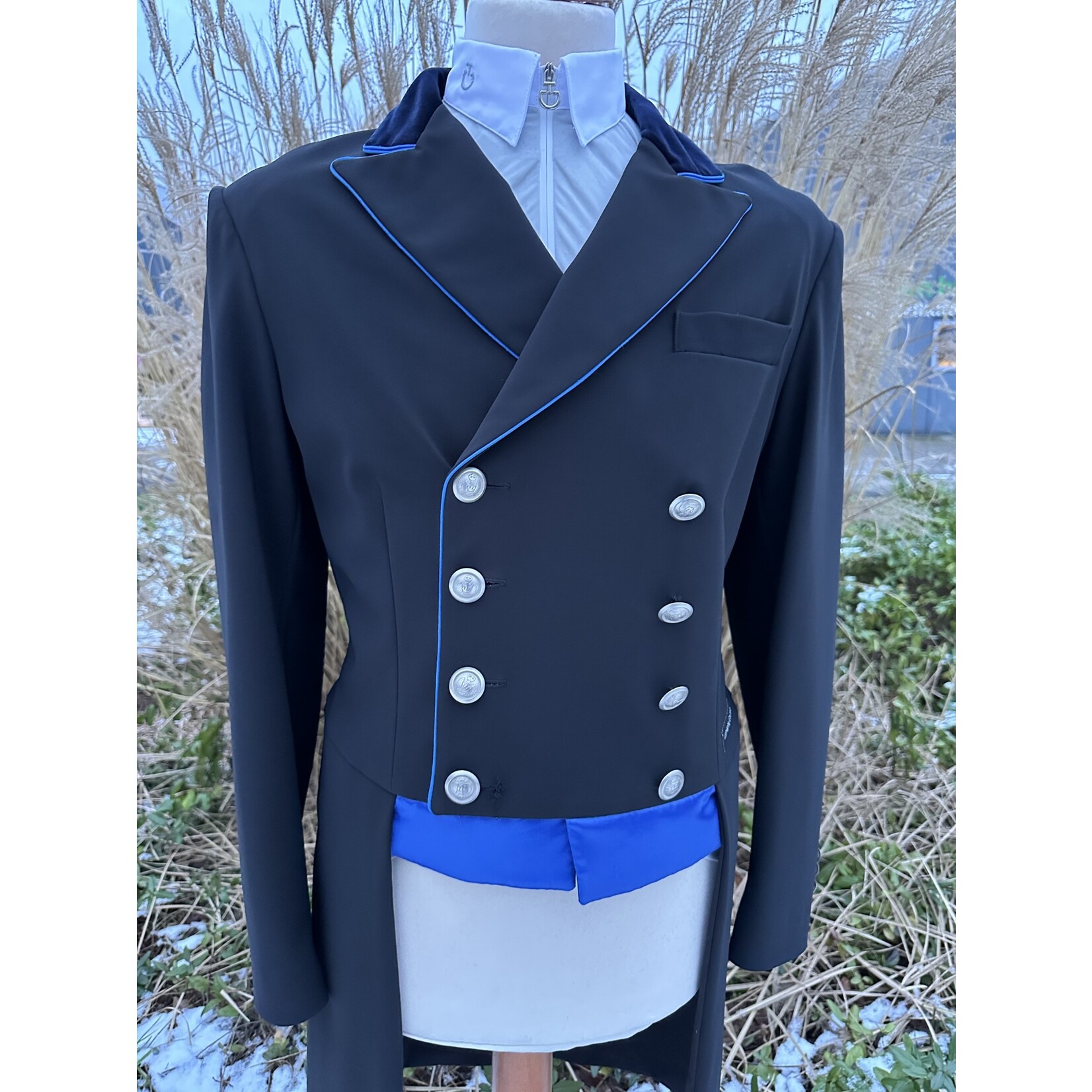 Lamantia Couture Nederland DEMO Mens Tailcoat dark blue Size 52