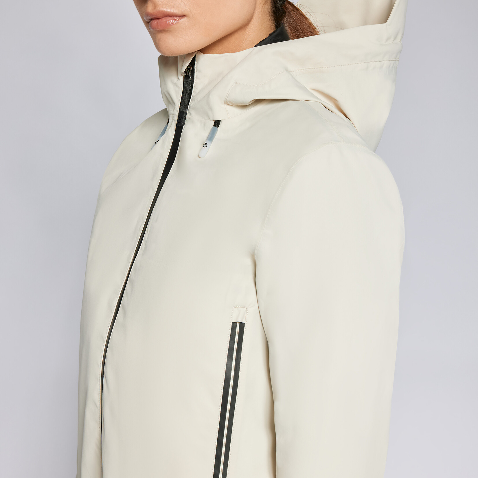 Cavalleria Toscana Cavalleria Toscana 3- way hooded jacket