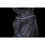 Monere Equestrian Swarovski frontriem crystal saffier