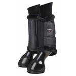 LeMieux LeMieux fleece lined brushing boots black/ black