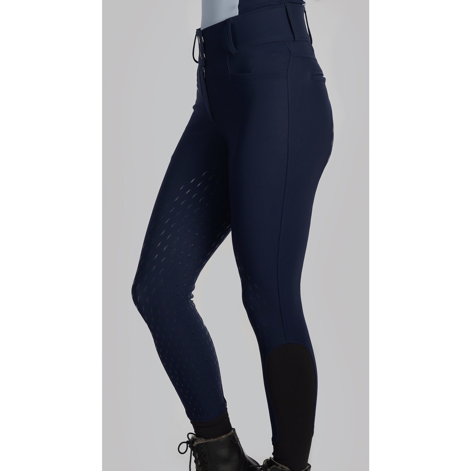 Aviar Aviar high rise breeches navy