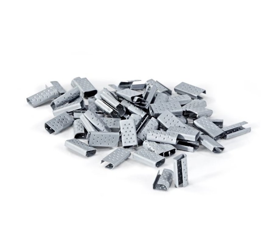 Scellés métalliques 12 mm pour cerclage 1000 pcs.