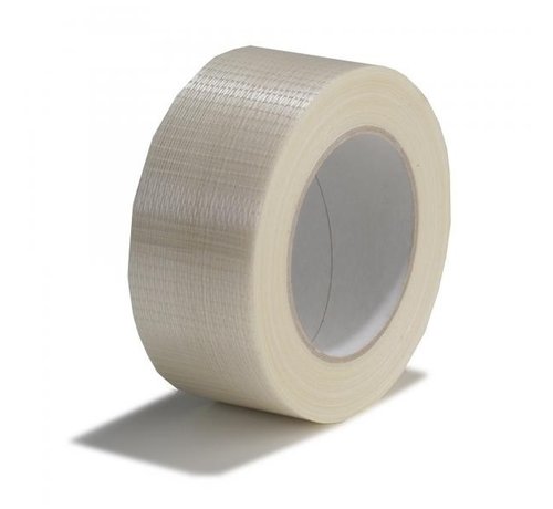 Specipack Rol Stucloper tape kruis versterkt 50 mm x 50 m