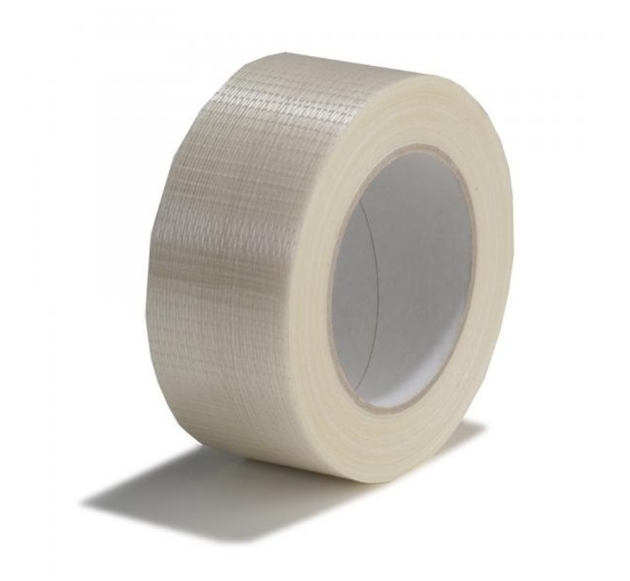 Rol Stucloper tape kruis versterkt 50 mm x 50 m