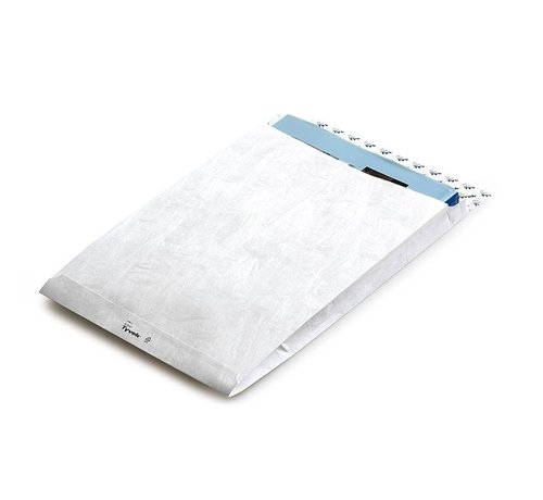 Specipack Enveloppe en Tyvek 229 x 324 x 40 mm Fond en H Boîte A4 100 pcs.