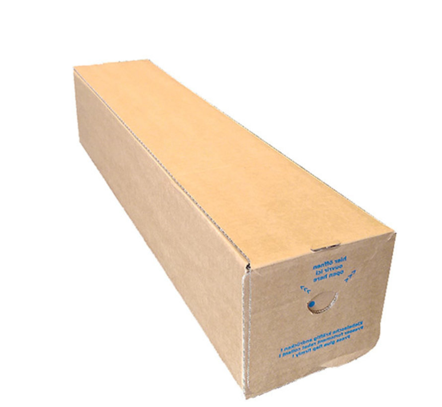 Vierkante verzendkoker 105 x 105 x 500 mm