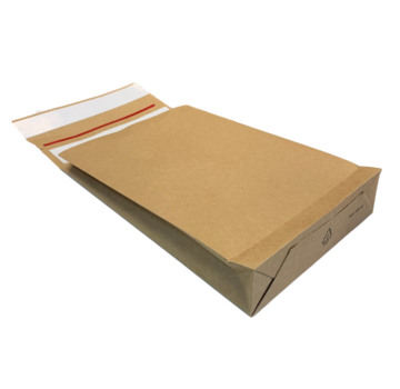 Specipack Specipack Kraft Verzendzak - Green E-commerce Blokbodem Mailer - 162 x 229 x 40 mm - 120 g/m2 - Dubbele Kleefstrip - Doos 250 enveloppen