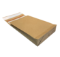 Specipack Kraft Verzendzak- Green E-commerce Blokbodem Mailer - 400 x 500 x 100 mm - 120 g/m2 - Dubbele Kleefstrip - Doos 100 enveloppen