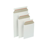 Specipack Enveloppe en carton 229 x 324 mm - Blanc - Boîte de 100 pièces.