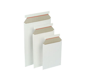 Specipack Kartonnen envelop 215 x 270 mm - Wit - Doos 100 stuks