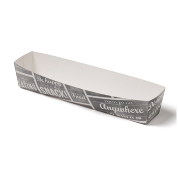 Specipack Frikandelbakje karton A16N - Pubchalk 185 x 33 x 35 mm - 400 stuks / €0,09 per stuk