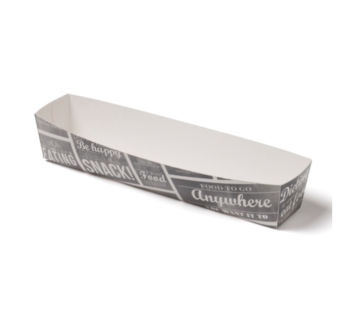 Specipack Frikandelbakje karton A16N - Pubchalk 185 x 33 x 35 mm - 400 stuks / €0,09 per stuk