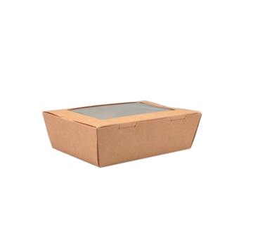 Specipack Boîte à repas avec fenêtre - 140 x 85 x 45 mm - 200 pièces