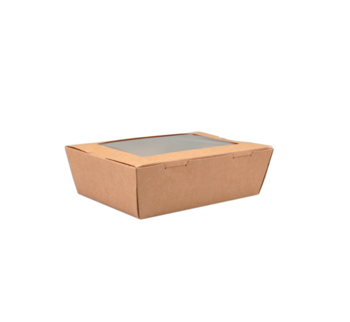 Specipack Boîte à repas avec fenêtre - 140 x 85 x 45 mm - 200 pièces