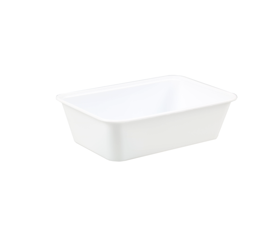 Kilobucket blanc - 650 ml - 500 pièces