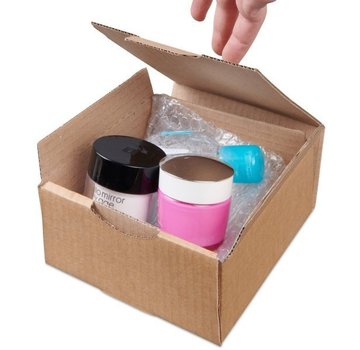 Specipack Boîtes aux lettres marron - 250x200x100mm - 50 pièces