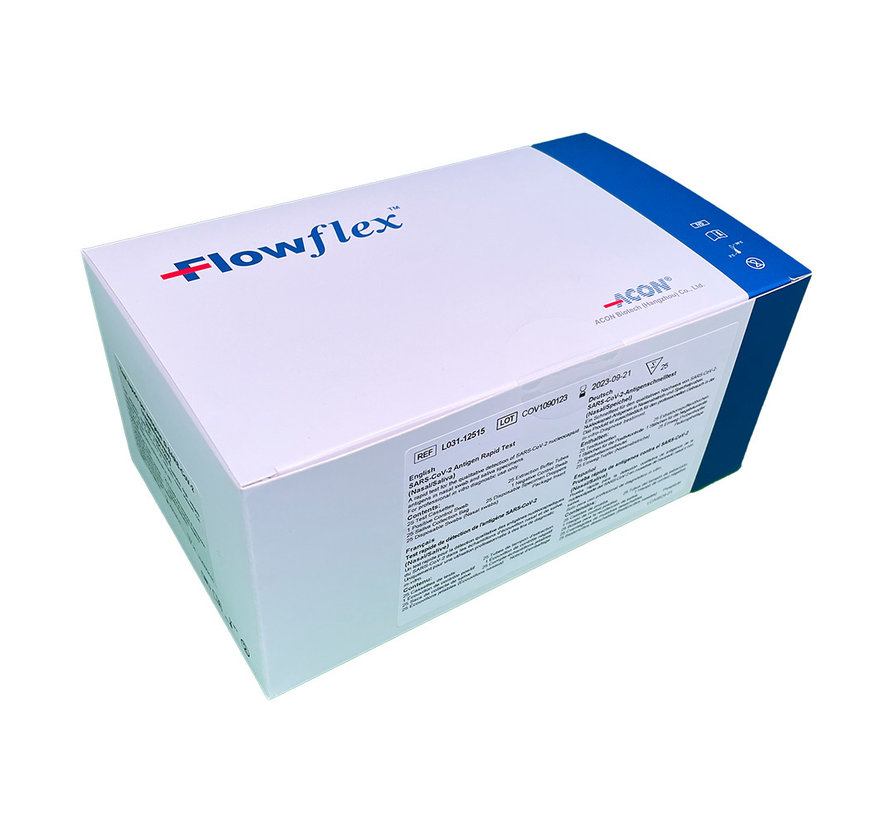 ACON Flow Flex Zelftest doos met 25 stuks - RIVM Goedgekeurd