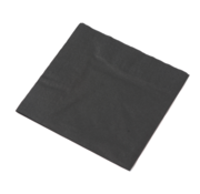 Specipack Serviette de table cellulose - 2-ply - 33x33cm - noir - 24x50 pièces