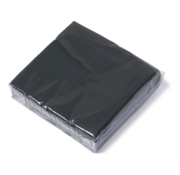 Specipack Serviette - 2 plis - 24 x 24 cm - Noir - 10 x 400 pièces