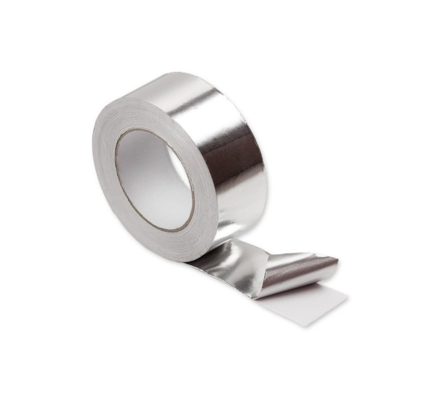 Aluminium tape isolatie - 50mm x 50m - 30my - 1 rol