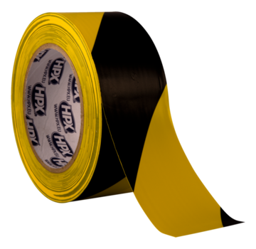 Specipack Ruban de marquage - jaune noir - HPX - 50mm x 33m