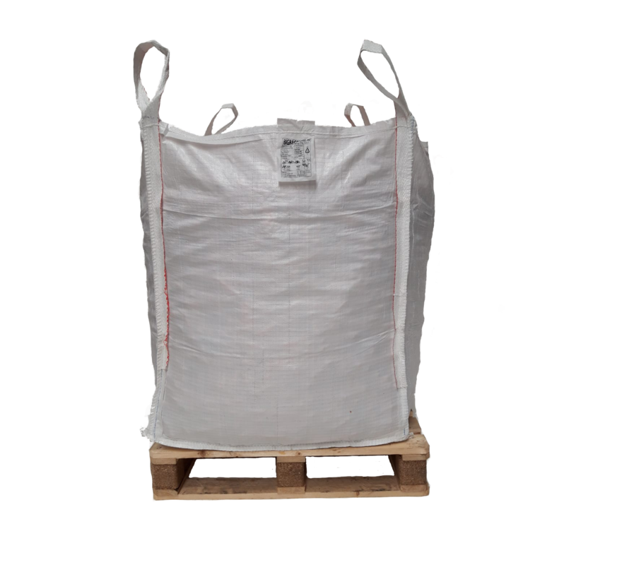 Big bag - 90 x 90 x 110 cm - fond plat - dessus ouvert - 1000 litres