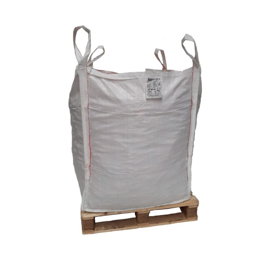 Big bag - 90 x 90 x 110 cm - fond plat - dessus ouvert - 1000 litres