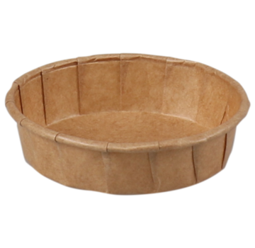 Specipack Portiecup papier bruin - Sausbakje 25 ml - 5000 stuks