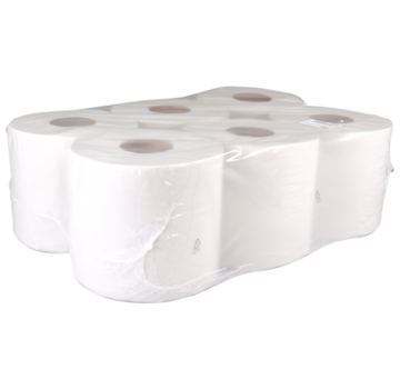 Specipack Poetspapier Katrin - 2laags - wit - 6 rollen