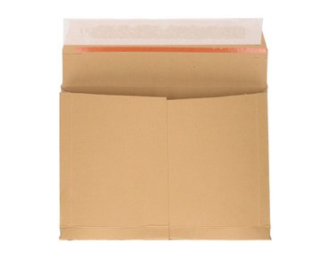 Specipack Boîte d'enveloppes 180 x 150 x 30 mm - marron - avec bande de déchirement - liasse de 50 pièces