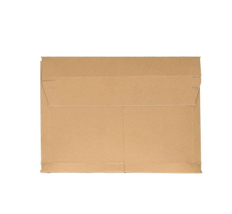 Boîte d'enveloppes 220 x 155 x 30 mm - brun - avec bande de déchirement - liasse de 100 pièces