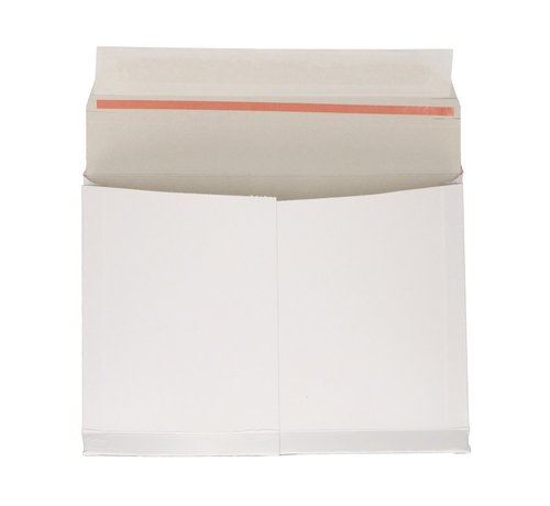 Specipack Enveloppe d'expédition ouverture sur le grand côté - 250 x 175 x 30 mm - blanc - avec bande d'arrachage - paquet de 100 pièces