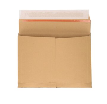 Specipack Enveloppe d'expédition ouverture côté long - 353 x 250 - brun - avec bande d'arrachage - paquet de 100 pièces