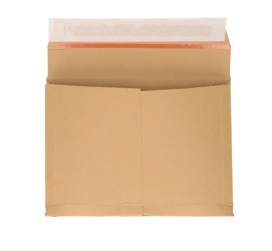 Boîte à enveloppes 350 x 250 x 30 mm - marron - avec bande de déchirage - liasse de 50 pièces